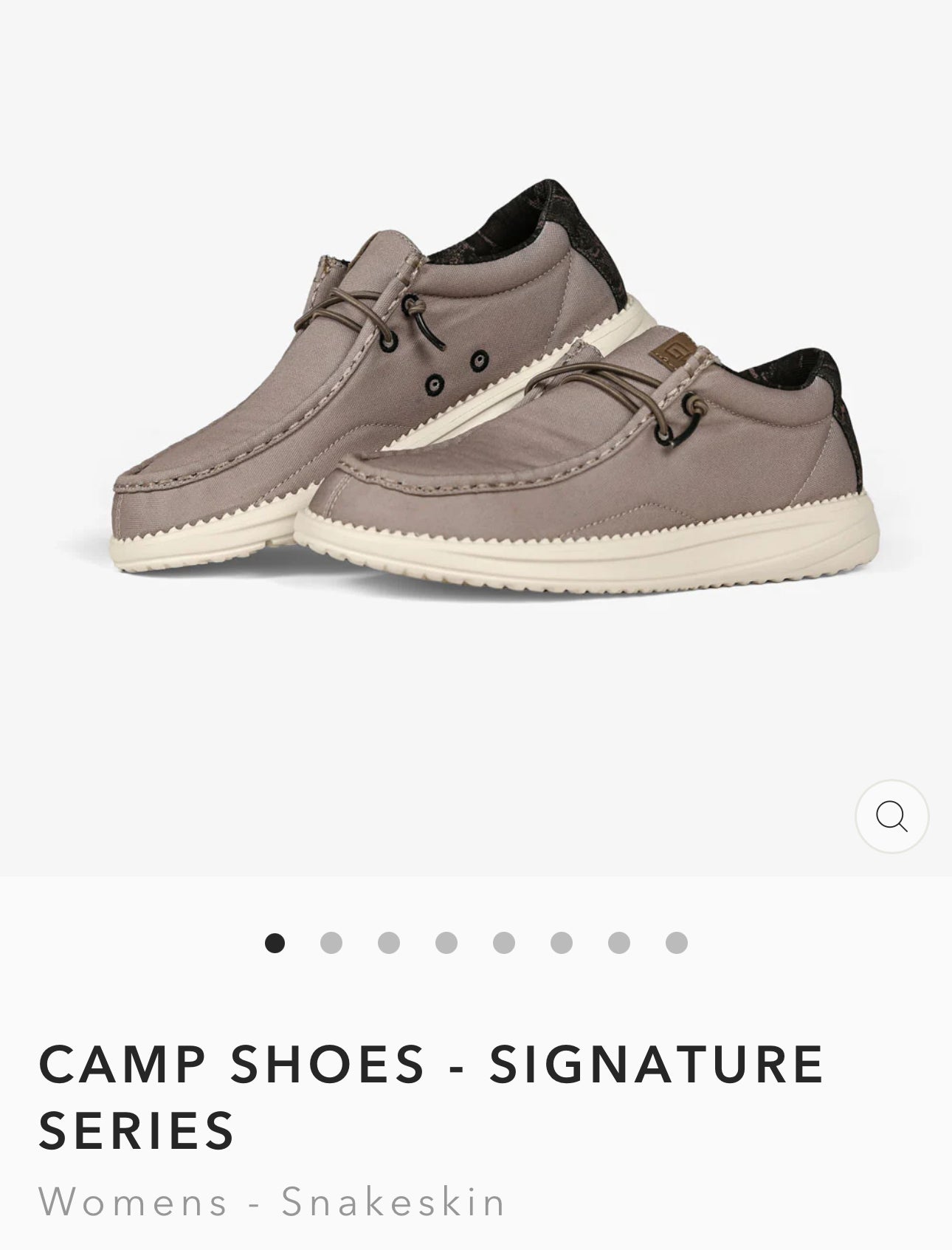 CAMP SHOES-SNAKESKIN, WOMENS