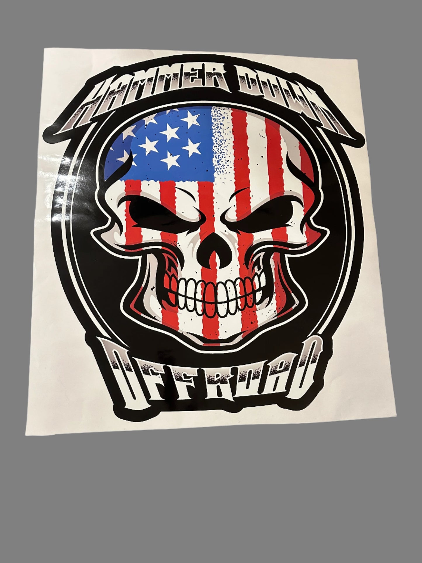 33" TALL DECALS