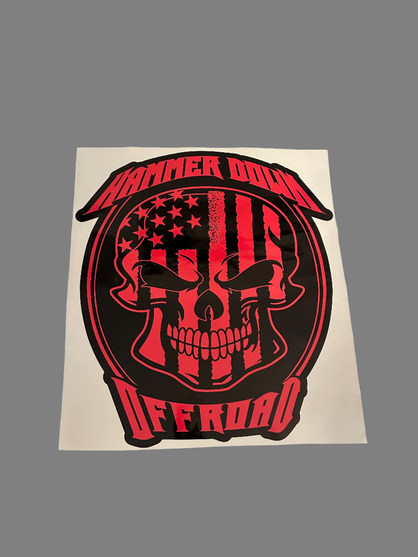 33" TALL DECALS