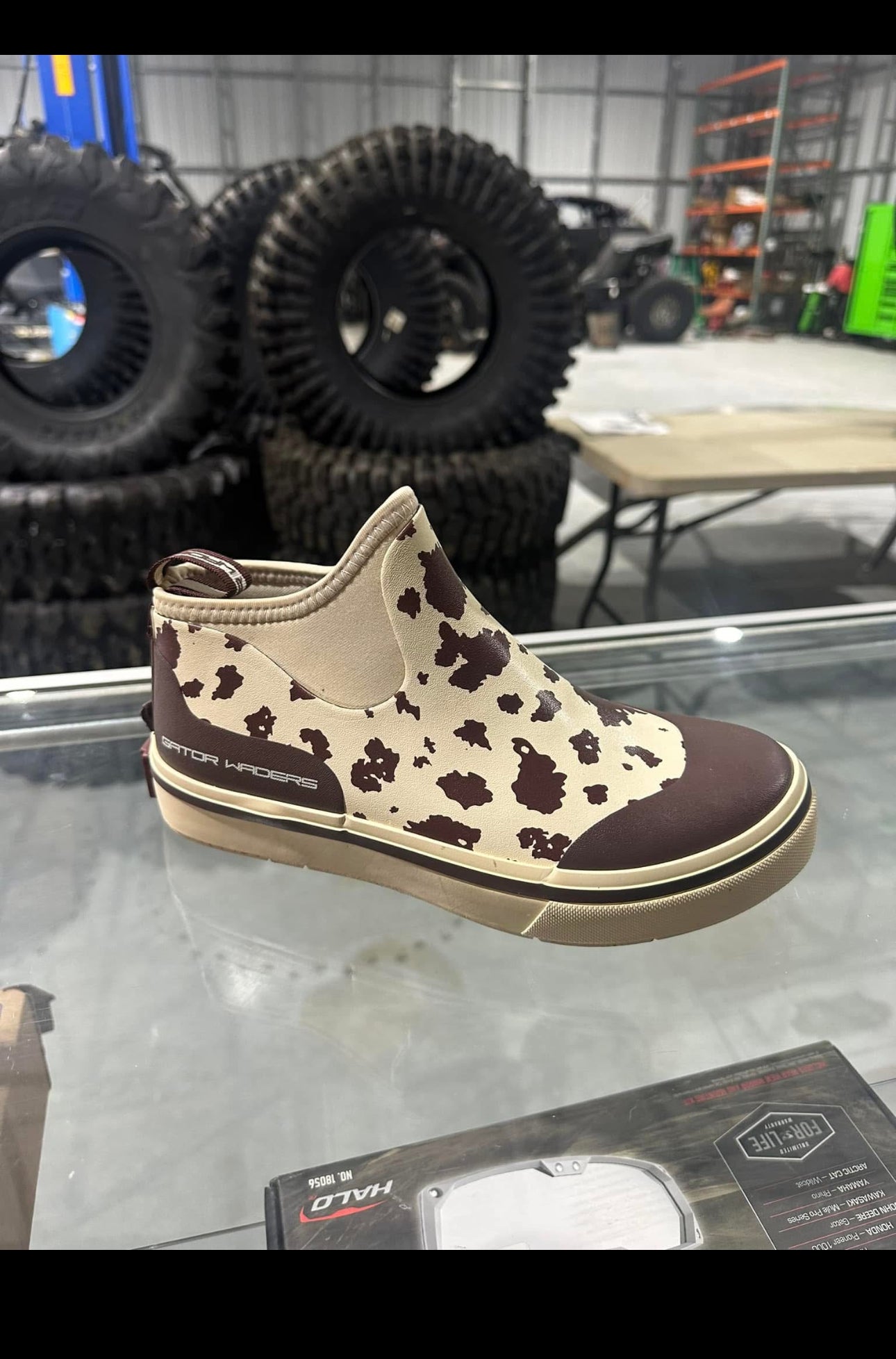 CAMP BOOTS-BROWN COW, WOMENS
