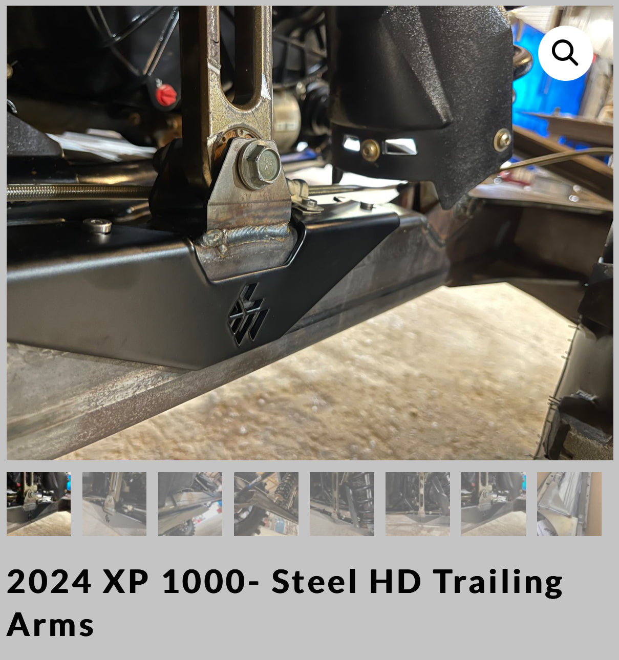 2024 XP 1000 STEEL HD TRAILING ARMS