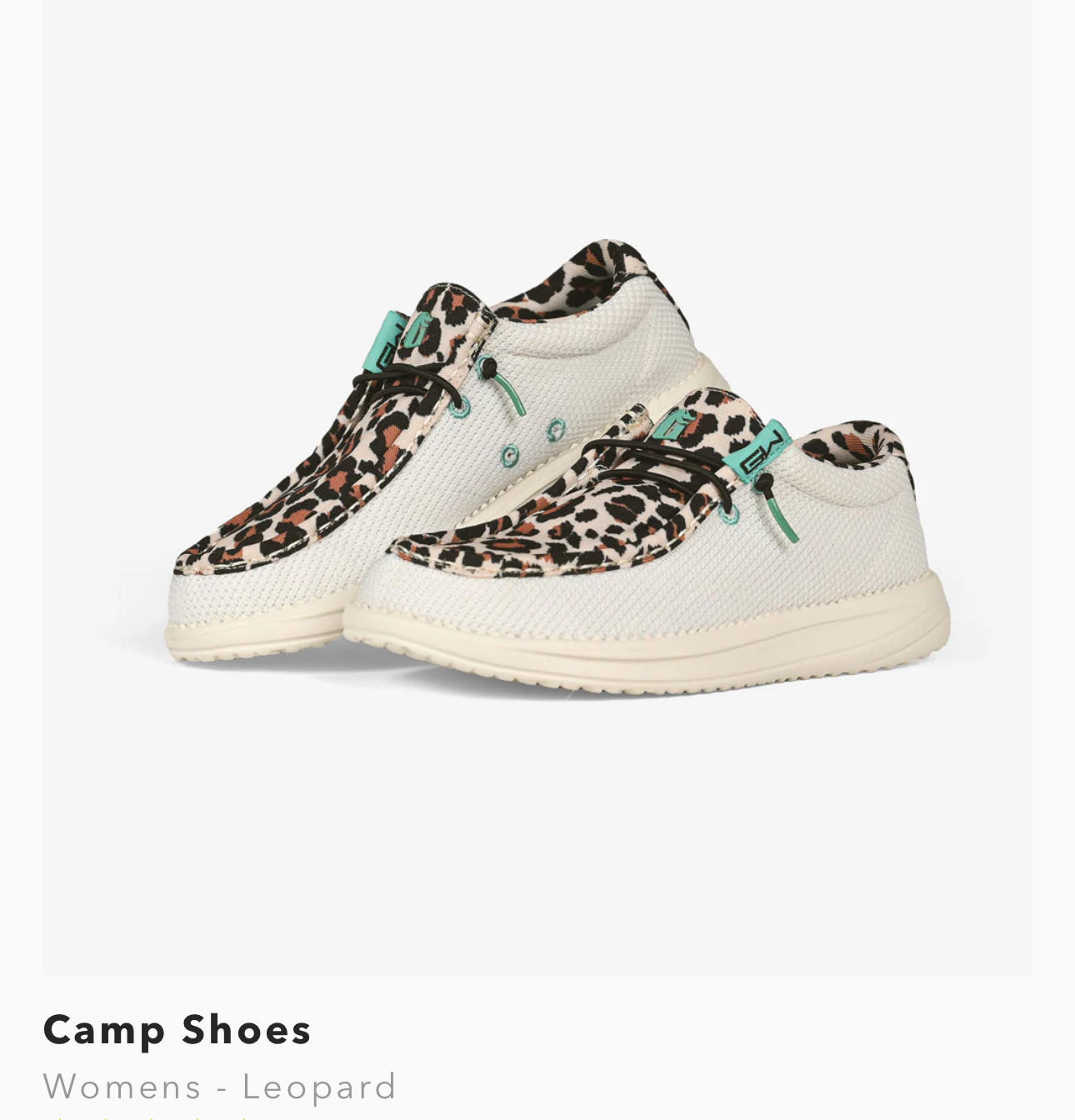 CAMP SHOES-WOMENS, LEOPARD