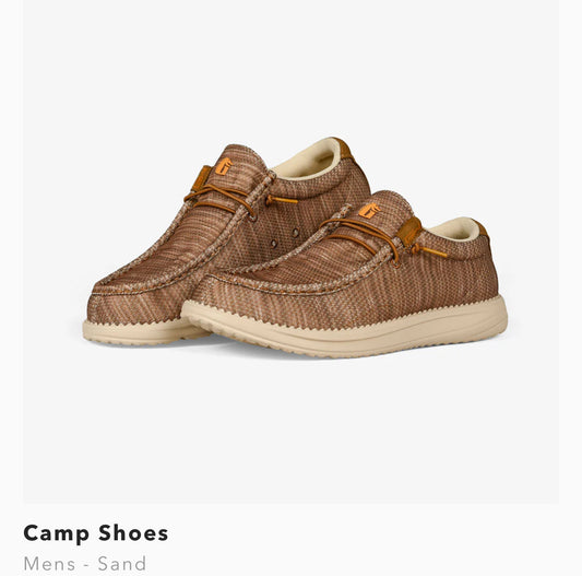 CAMP SHOES-MENS, SAND