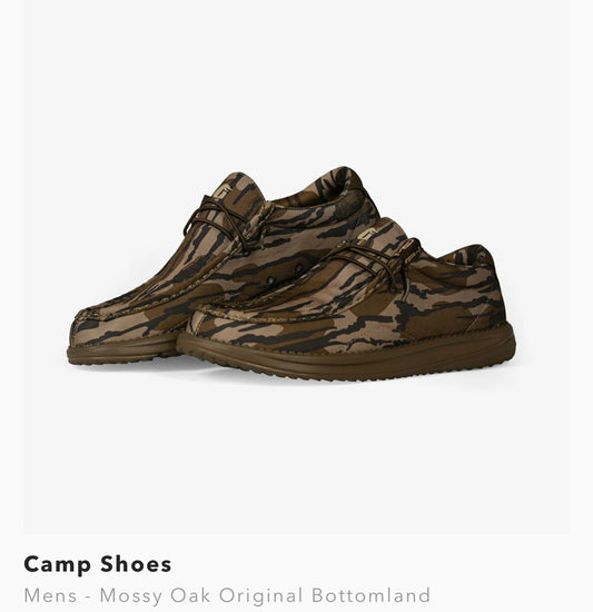 CAMP SHOES- MEN, MOSSY OAK ORIGINAL BOTTOMLAND