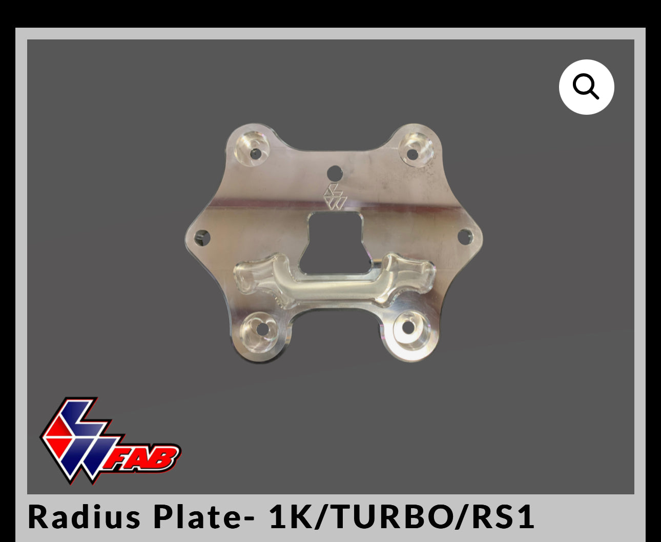 L&W 1K/TURBO/RS1 RADIUS PLATE