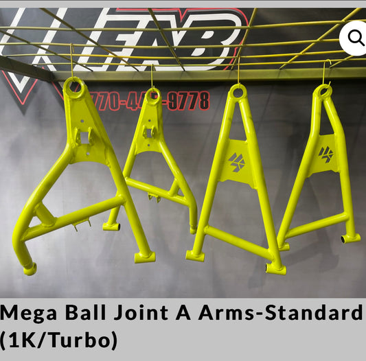 MEGA BALLJOINT A-ARMS-STANDARD 1K/TURBO