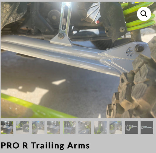 PRO R TRAILING ARMS